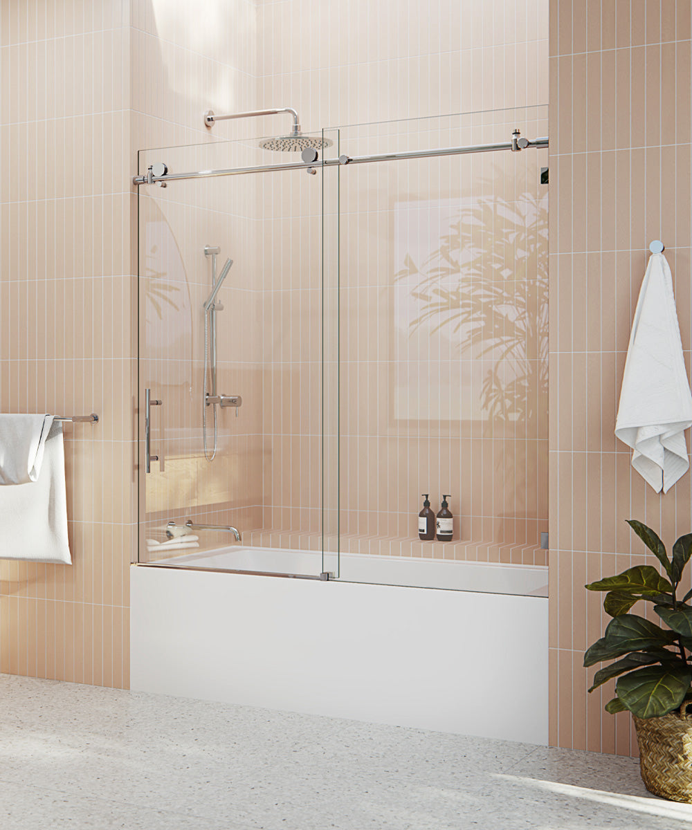 Bathtub Round Slider Door