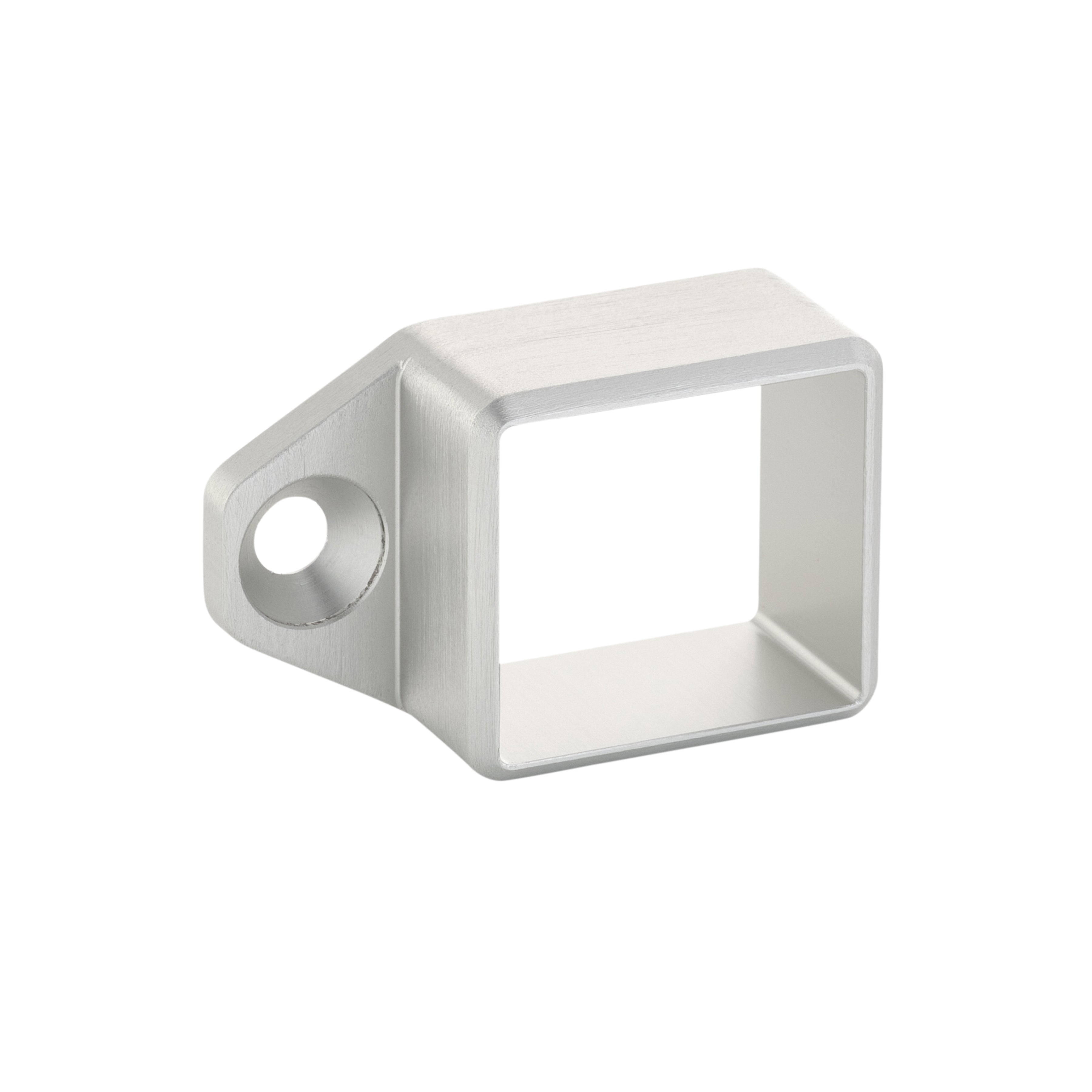 Wall Bracket for 40x36mm Square Aluminum Handrail - Side Tab