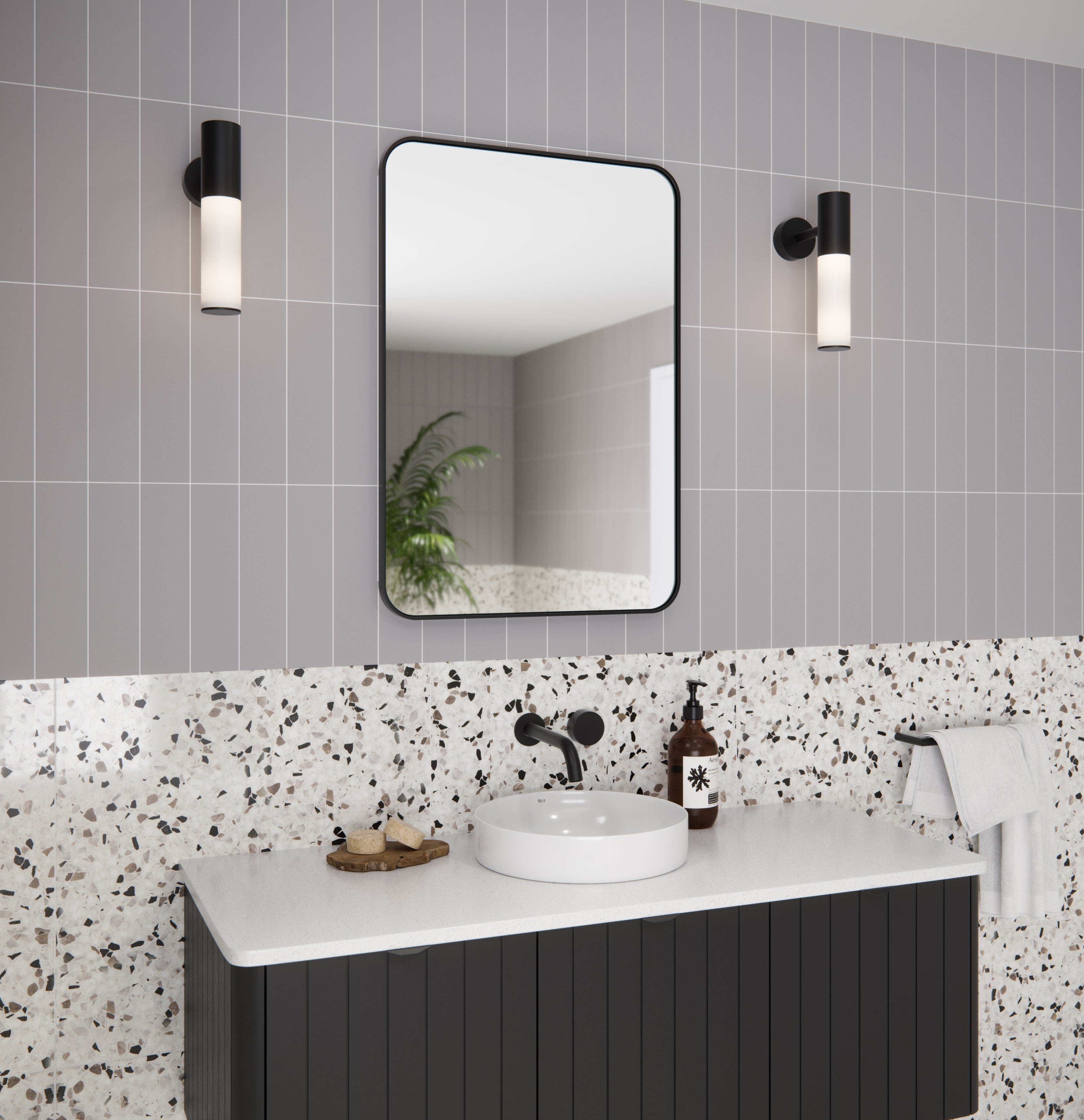 Steel Frame Square Shape Medicine Cabinet