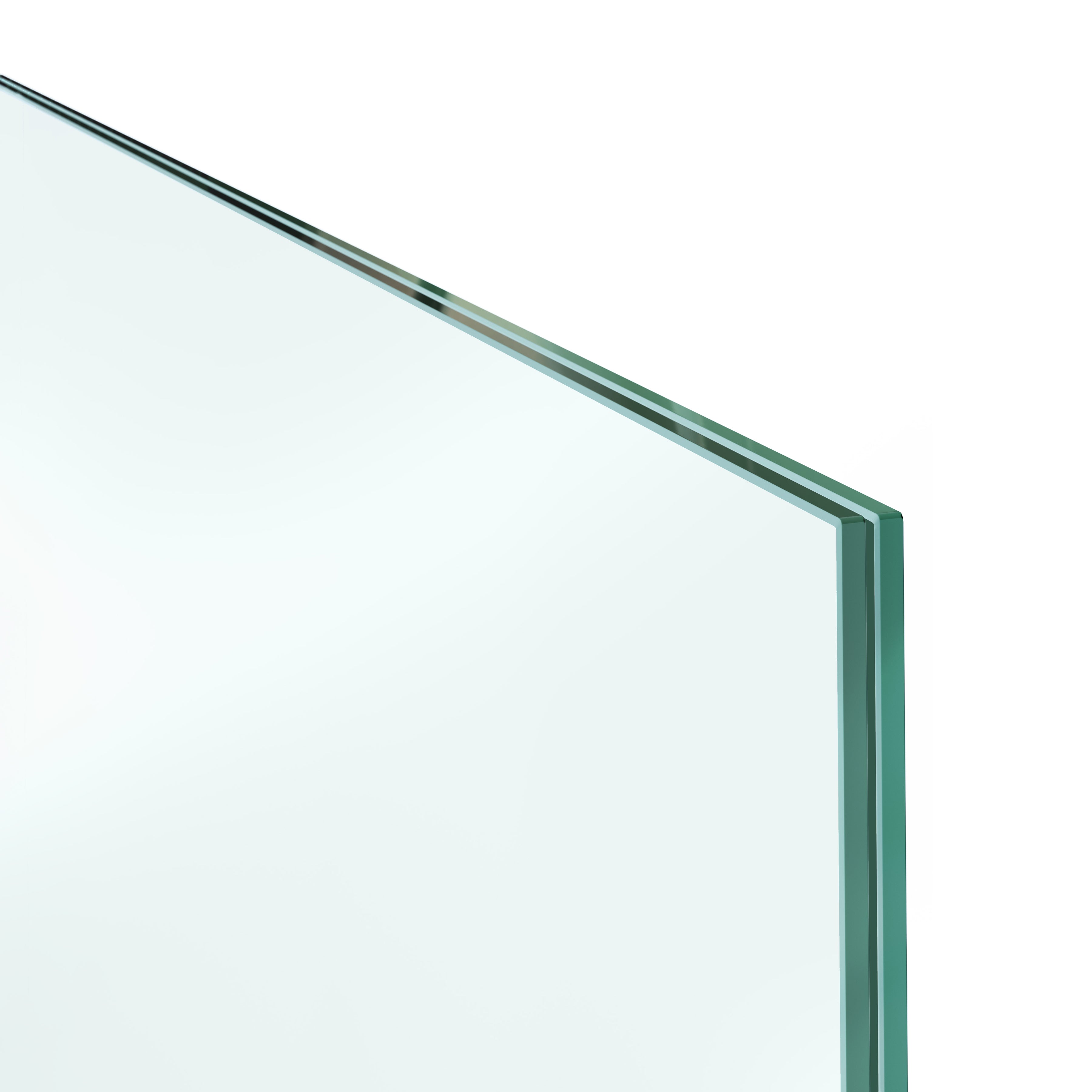 Laminated Tempered Glass Panel - 9/16" Thickness (14.29 mm)